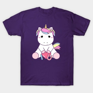 Baby unicorn - I love you T-Shirt